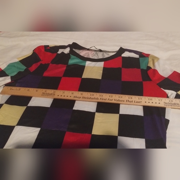 Shein checkered dress - XL - Picture 7 of 11